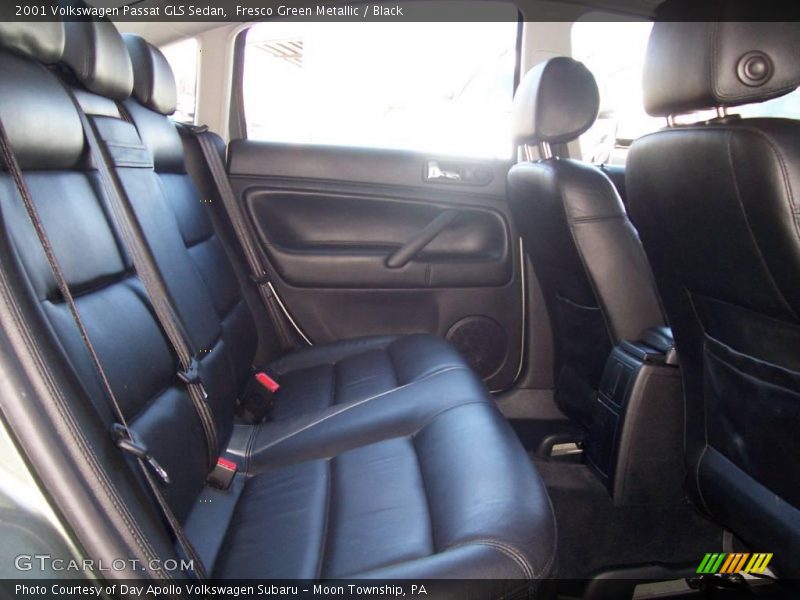 Fresco Green Metallic / Black 2001 Volkswagen Passat GLS Sedan
