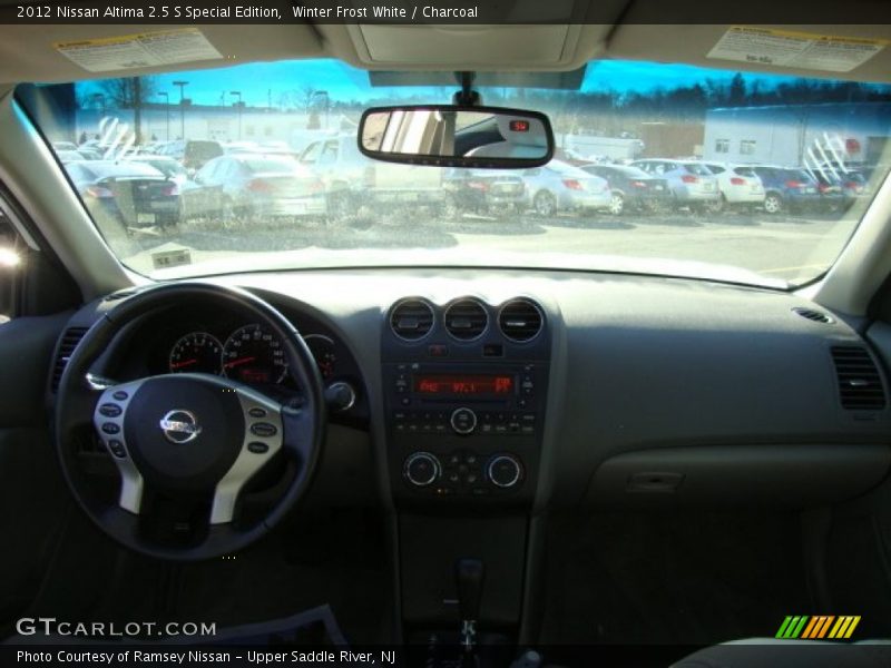 Winter Frost White / Charcoal 2012 Nissan Altima 2.5 S Special Edition