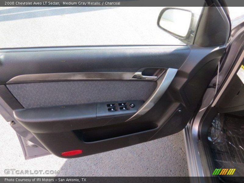 Medium Gray Metallic / Charcoal 2008 Chevrolet Aveo LT Sedan