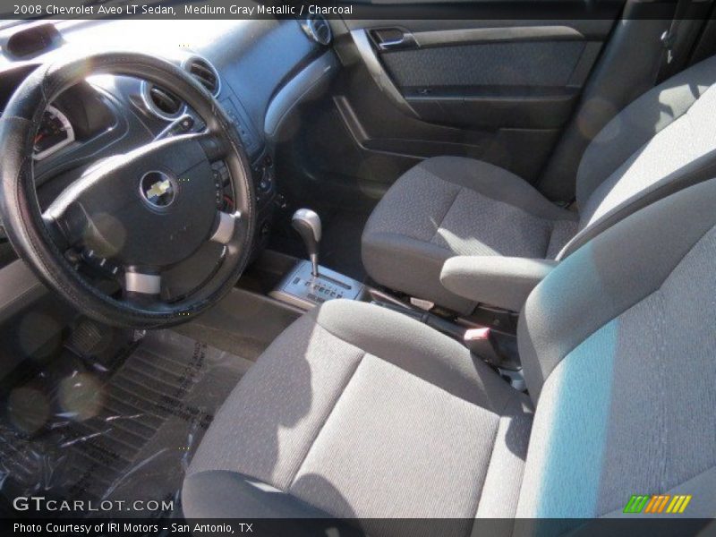 Medium Gray Metallic / Charcoal 2008 Chevrolet Aveo LT Sedan