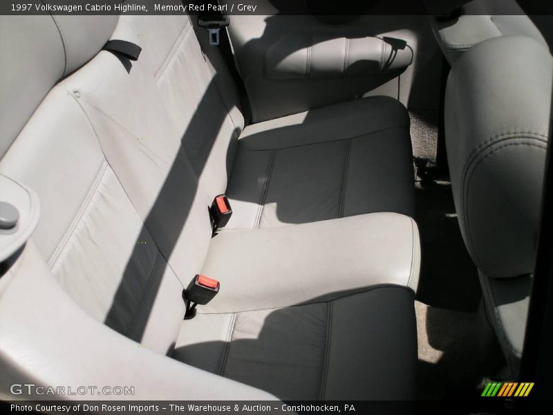 Memory Red Pearl / Grey 1997 Volkswagen Cabrio Highline