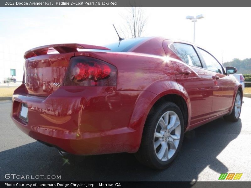 Redline 2-Coat Pearl / Black/Red 2013 Dodge Avenger R/T
