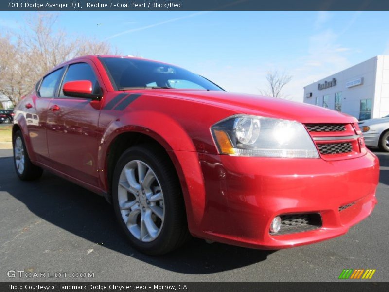 Redline 2-Coat Pearl / Black/Red 2013 Dodge Avenger R/T