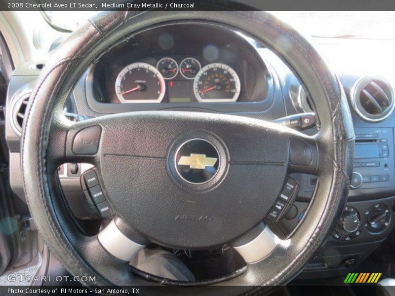 Medium Gray Metallic / Charcoal 2008 Chevrolet Aveo LT Sedan