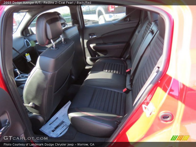 Redline 2-Coat Pearl / Black/Red 2013 Dodge Avenger R/T