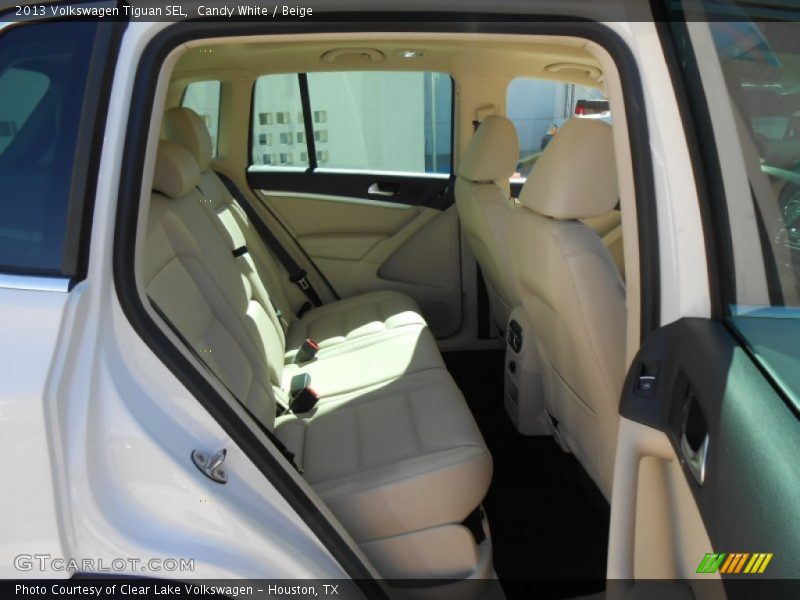 Candy White / Beige 2013 Volkswagen Tiguan SEL