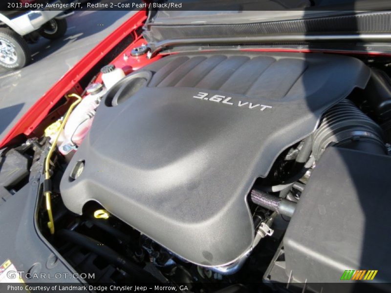 Redline 2-Coat Pearl / Black/Red 2013 Dodge Avenger R/T