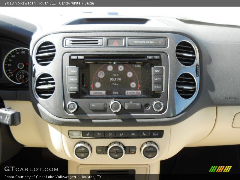 Candy White / Beige 2013 Volkswagen Tiguan SEL