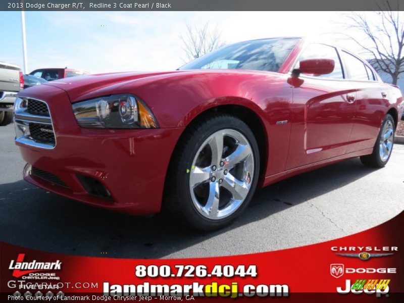 Redline 3 Coat Pearl / Black 2013 Dodge Charger R/T