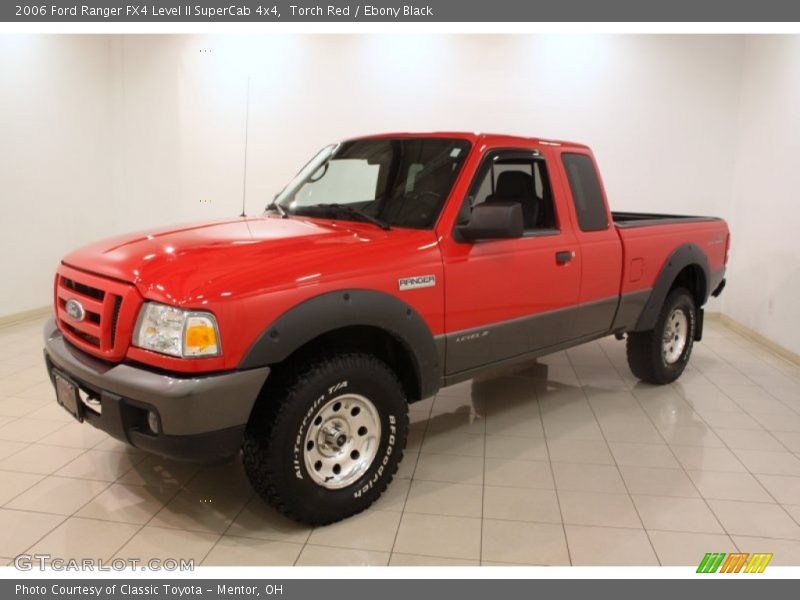 Torch Red / Ebony Black 2006 Ford Ranger FX4 Level II SuperCab 4x4