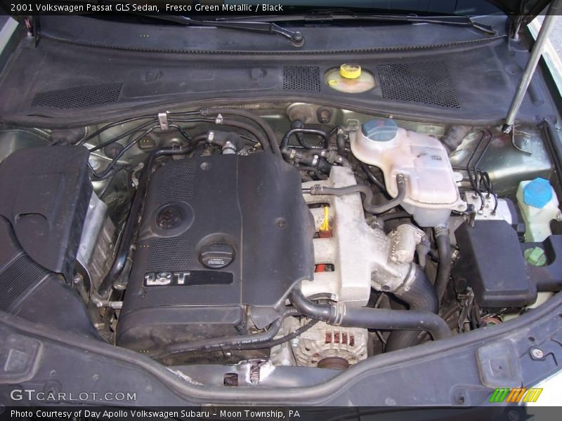 Fresco Green Metallic / Black 2001 Volkswagen Passat GLS Sedan