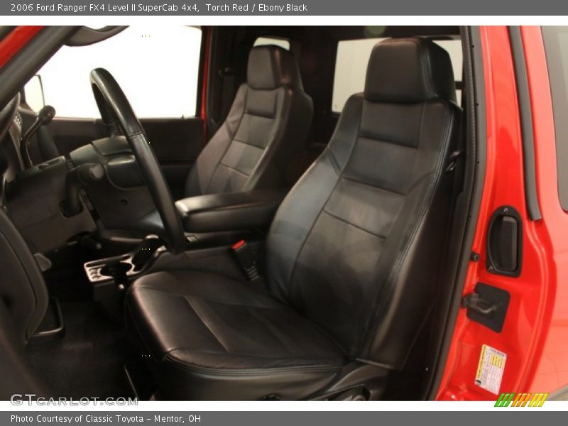 Torch Red / Ebony Black 2006 Ford Ranger FX4 Level II SuperCab 4x4
