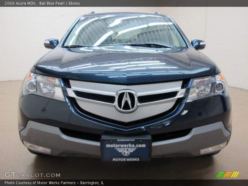 Bali Blue Pearl / Ebony 2009 Acura MDX
