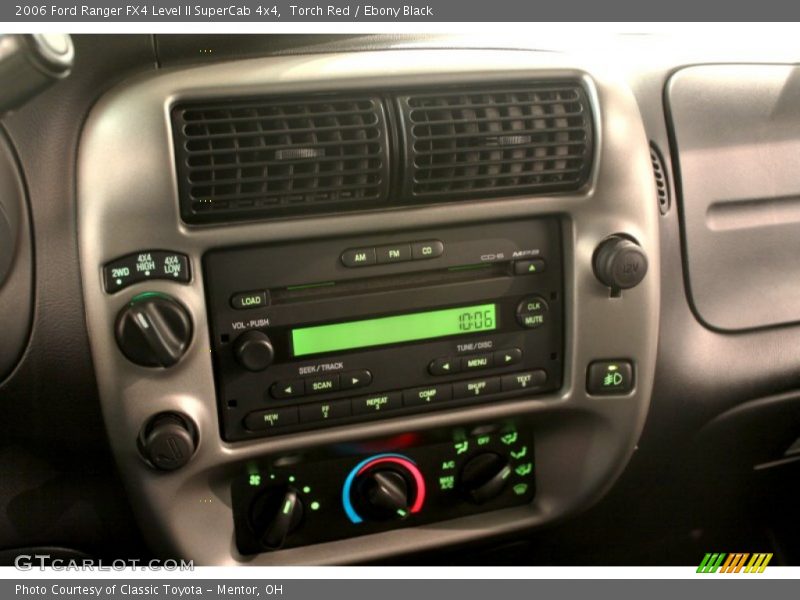 Torch Red / Ebony Black 2006 Ford Ranger FX4 Level II SuperCab 4x4