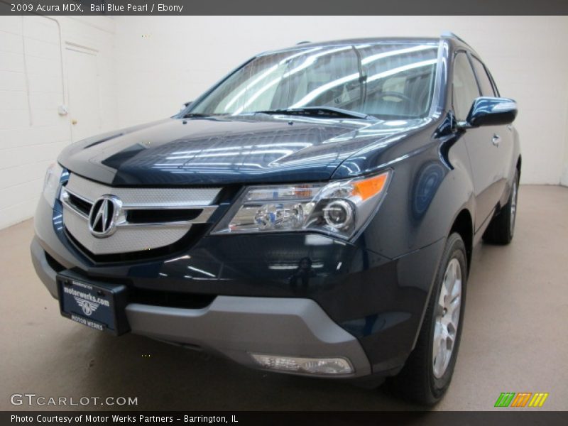 Bali Blue Pearl / Ebony 2009 Acura MDX