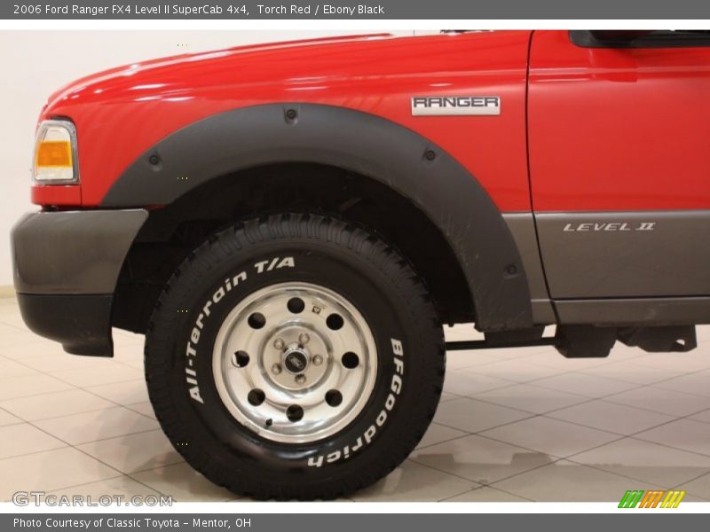 Torch Red / Ebony Black 2006 Ford Ranger FX4 Level II SuperCab 4x4