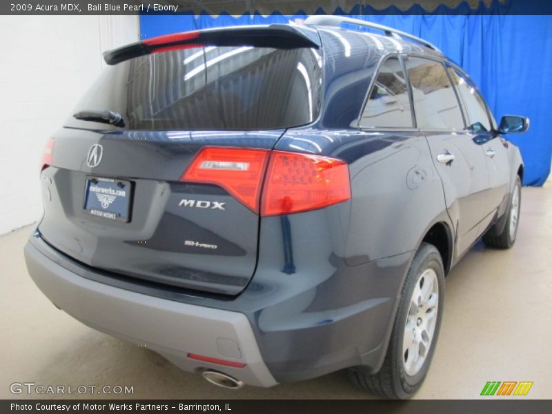 Bali Blue Pearl / Ebony 2009 Acura MDX