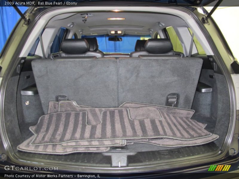 Bali Blue Pearl / Ebony 2009 Acura MDX