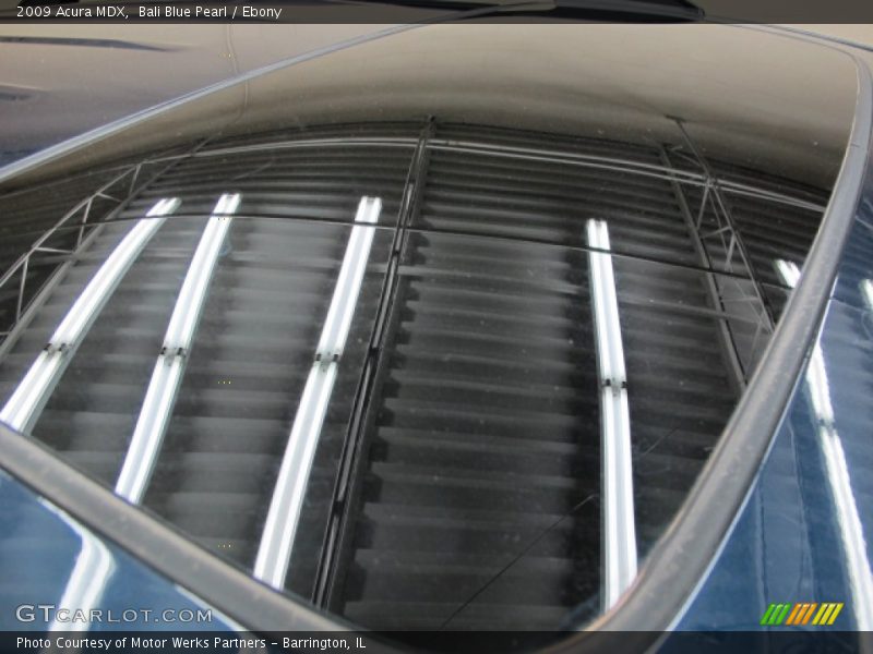 Bali Blue Pearl / Ebony 2009 Acura MDX