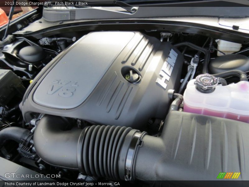 Pitch Black / Black 2013 Dodge Charger R/T