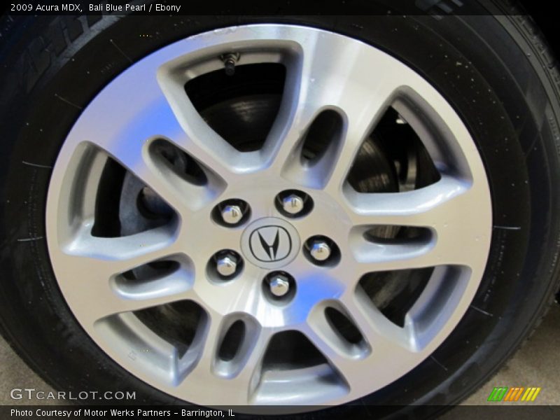 Bali Blue Pearl / Ebony 2009 Acura MDX