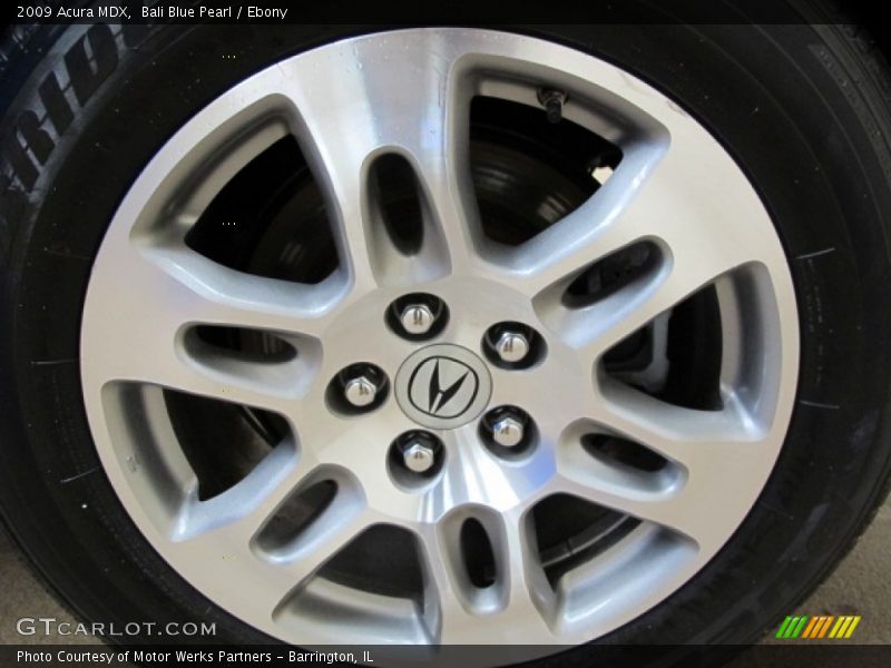 Bali Blue Pearl / Ebony 2009 Acura MDX