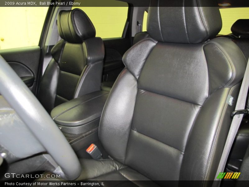 Bali Blue Pearl / Ebony 2009 Acura MDX