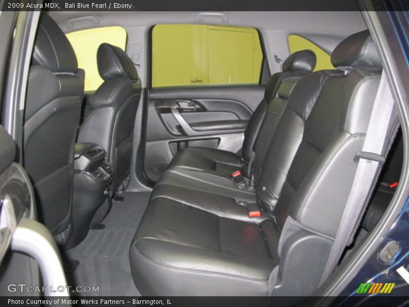 Bali Blue Pearl / Ebony 2009 Acura MDX