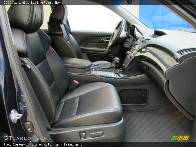 Bali Blue Pearl / Ebony 2009 Acura MDX