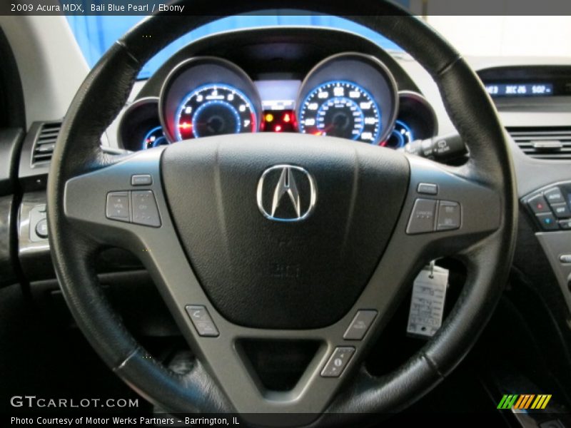 Bali Blue Pearl / Ebony 2009 Acura MDX