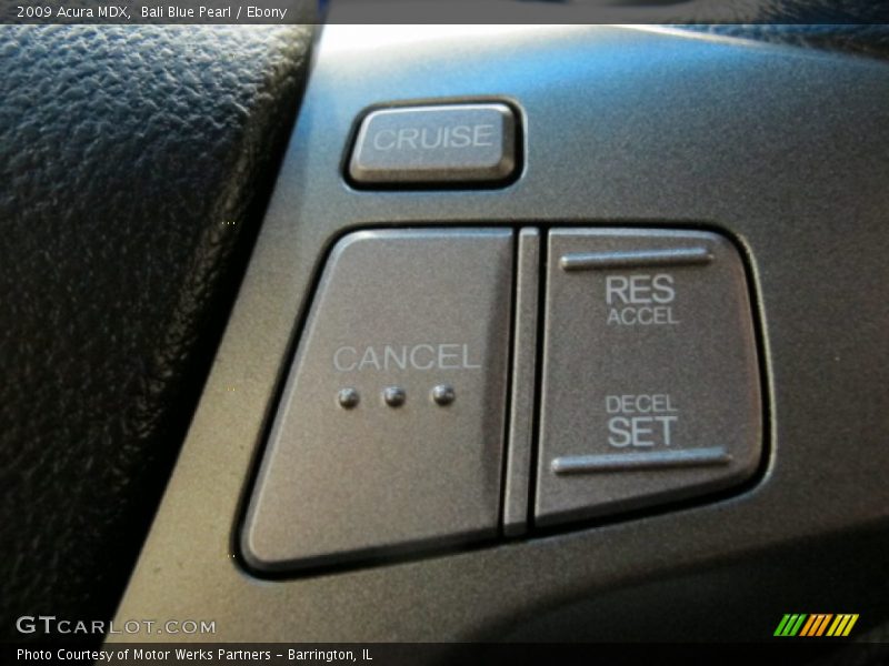 Bali Blue Pearl / Ebony 2009 Acura MDX
