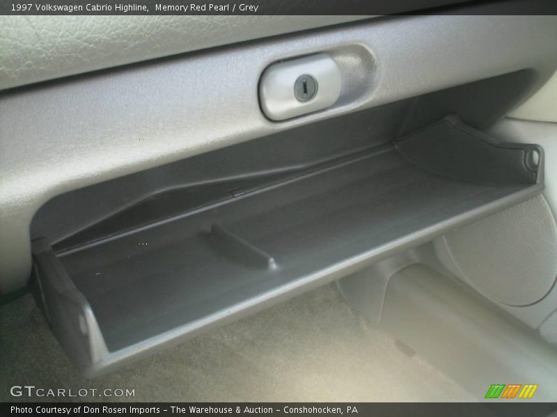 Memory Red Pearl / Grey 1997 Volkswagen Cabrio Highline