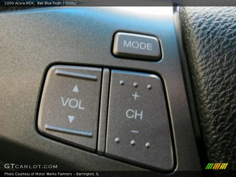Bali Blue Pearl / Ebony 2009 Acura MDX