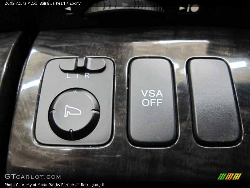 Bali Blue Pearl / Ebony 2009 Acura MDX
