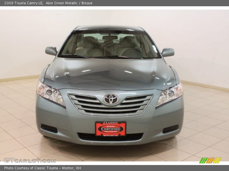 Aloe Green Metallic / Bisque 2009 Toyota Camry LE