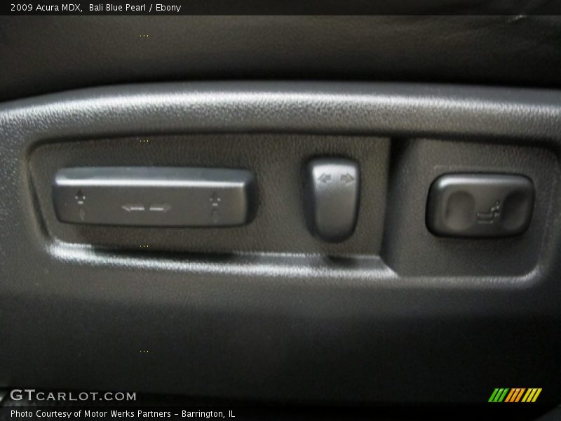 Bali Blue Pearl / Ebony 2009 Acura MDX