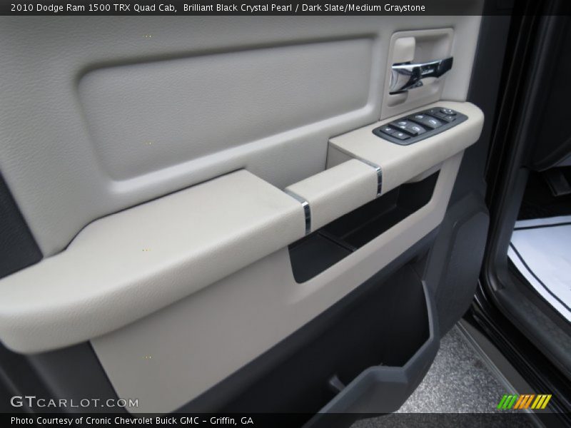Brilliant Black Crystal Pearl / Dark Slate/Medium Graystone 2010 Dodge Ram 1500 TRX Quad Cab
