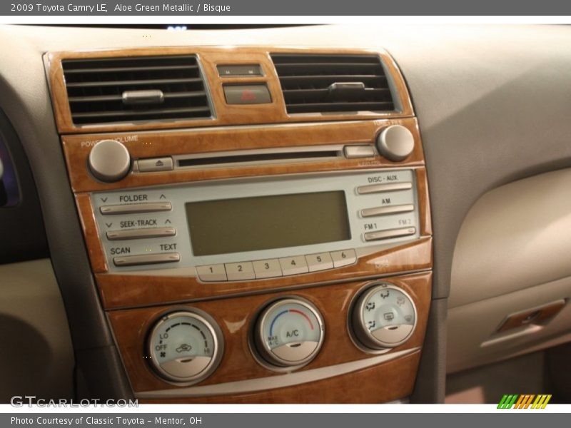 Aloe Green Metallic / Bisque 2009 Toyota Camry LE