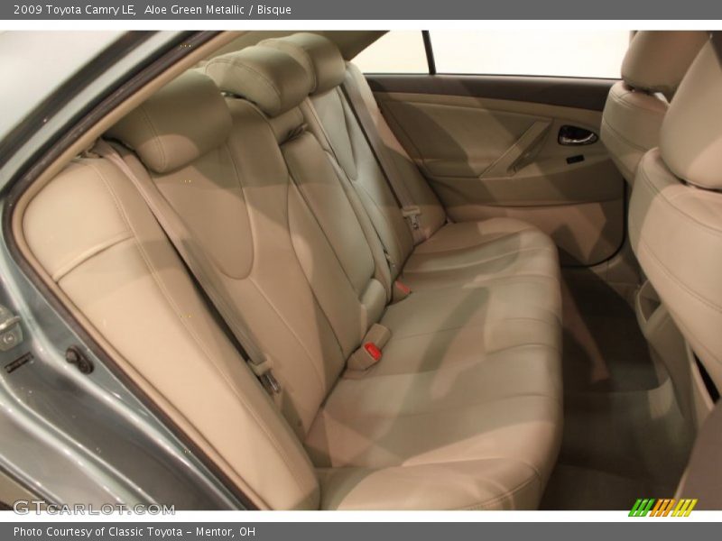 Aloe Green Metallic / Bisque 2009 Toyota Camry LE