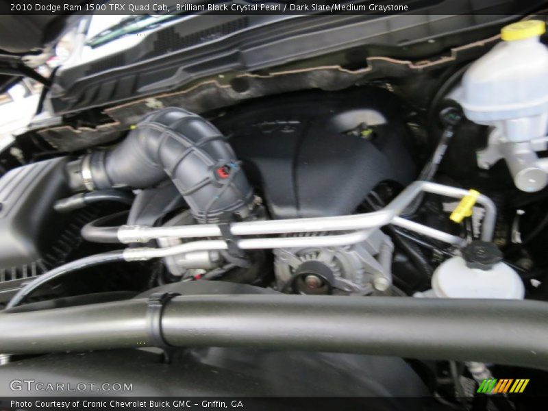 Brilliant Black Crystal Pearl / Dark Slate/Medium Graystone 2010 Dodge Ram 1500 TRX Quad Cab