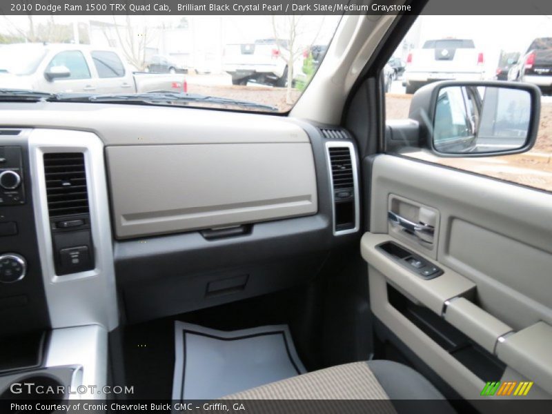 Brilliant Black Crystal Pearl / Dark Slate/Medium Graystone 2010 Dodge Ram 1500 TRX Quad Cab
