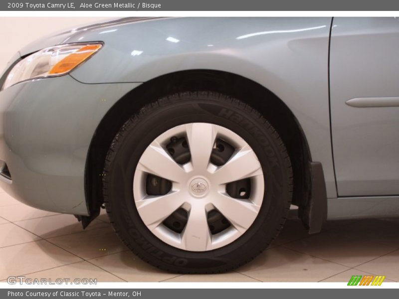 Aloe Green Metallic / Bisque 2009 Toyota Camry LE