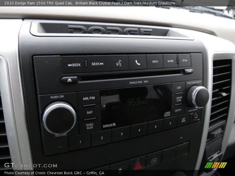 Brilliant Black Crystal Pearl / Dark Slate/Medium Graystone 2010 Dodge Ram 1500 TRX Quad Cab