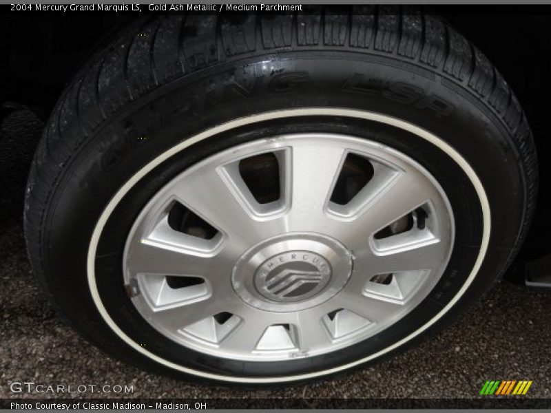 Gold Ash Metallic / Medium Parchment 2004 Mercury Grand Marquis LS