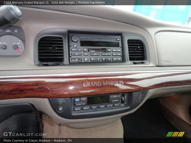 Gold Ash Metallic / Medium Parchment 2004 Mercury Grand Marquis LS
