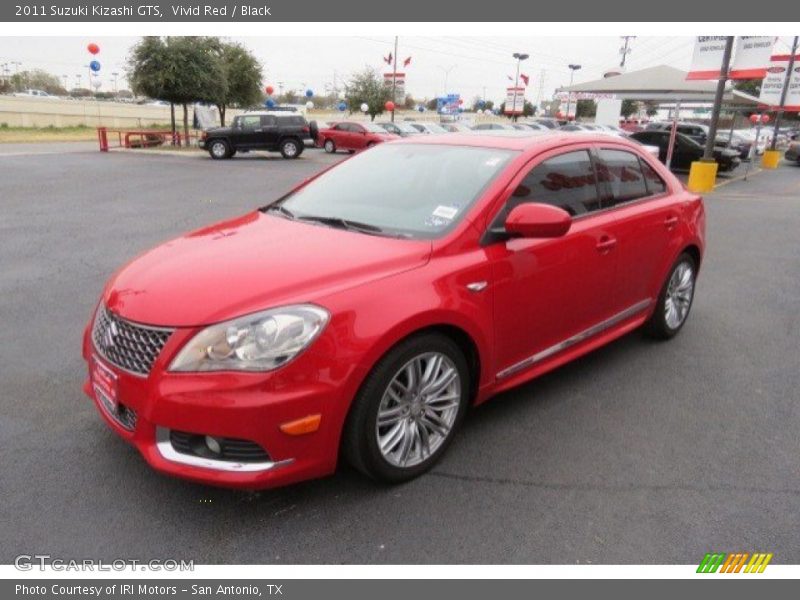 Vivid Red / Black 2011 Suzuki Kizashi GTS