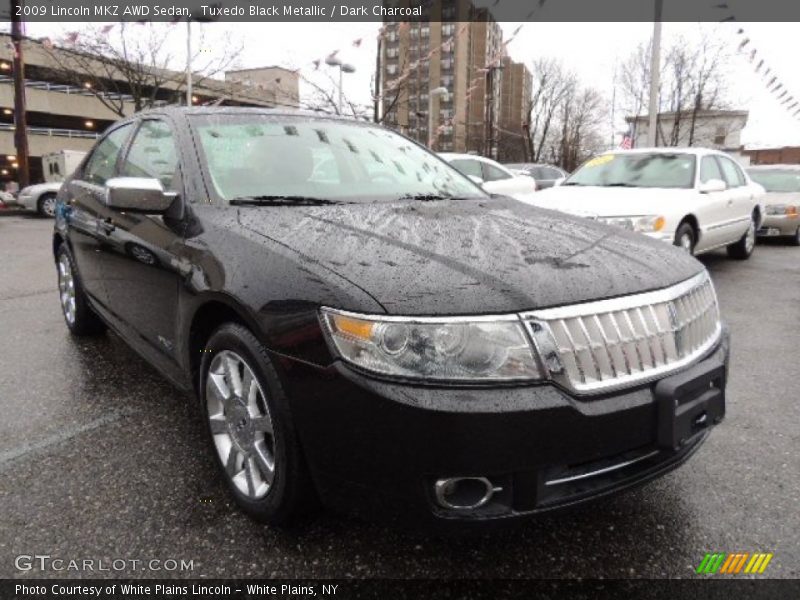 Tuxedo Black Metallic / Dark Charcoal 2009 Lincoln MKZ AWD Sedan