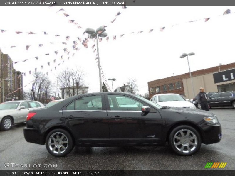 Tuxedo Black Metallic / Dark Charcoal 2009 Lincoln MKZ AWD Sedan