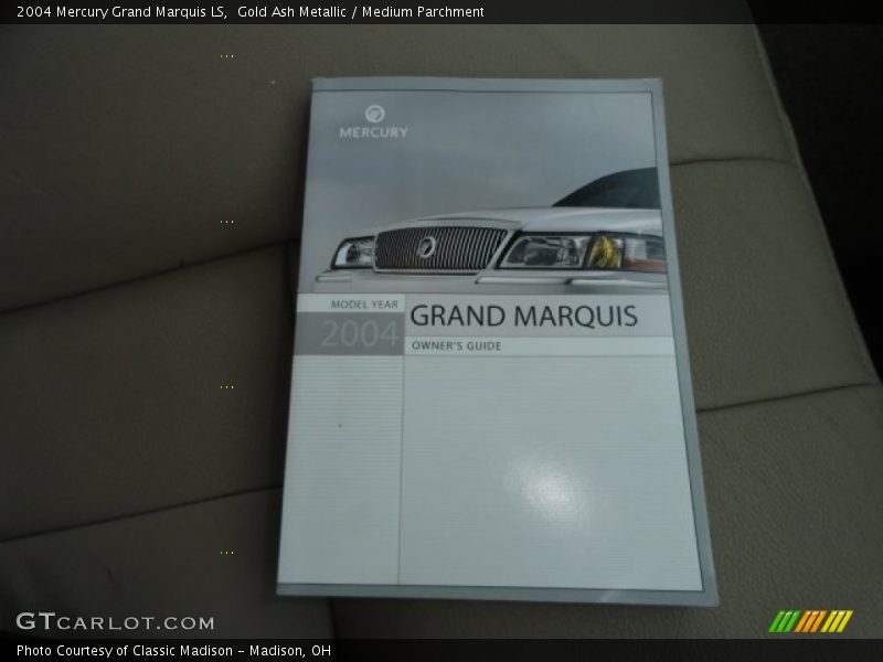 Gold Ash Metallic / Medium Parchment 2004 Mercury Grand Marquis LS