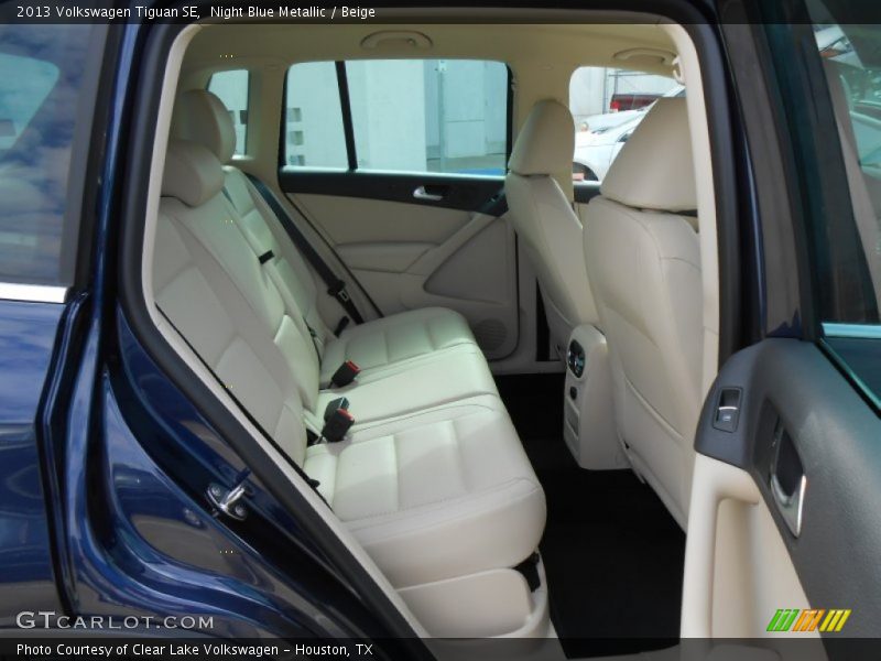 Night Blue Metallic / Beige 2013 Volkswagen Tiguan SE